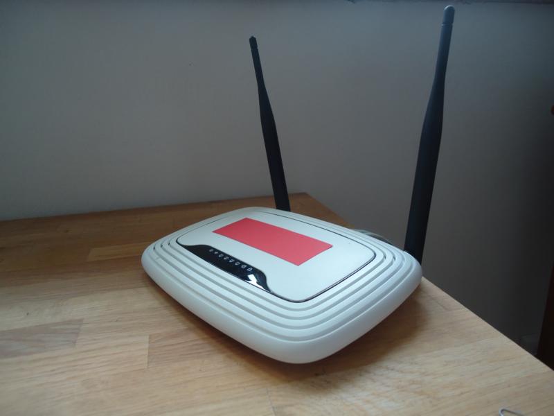 WLAN-Router in Wohnräumen